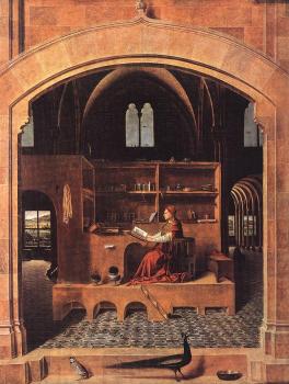 Antonello Da Messina : St. Jerome in his Study